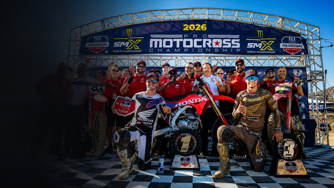 Hunter Lawrence Opens 2026 Pro Motocross Championship With Fox Raceway Victory