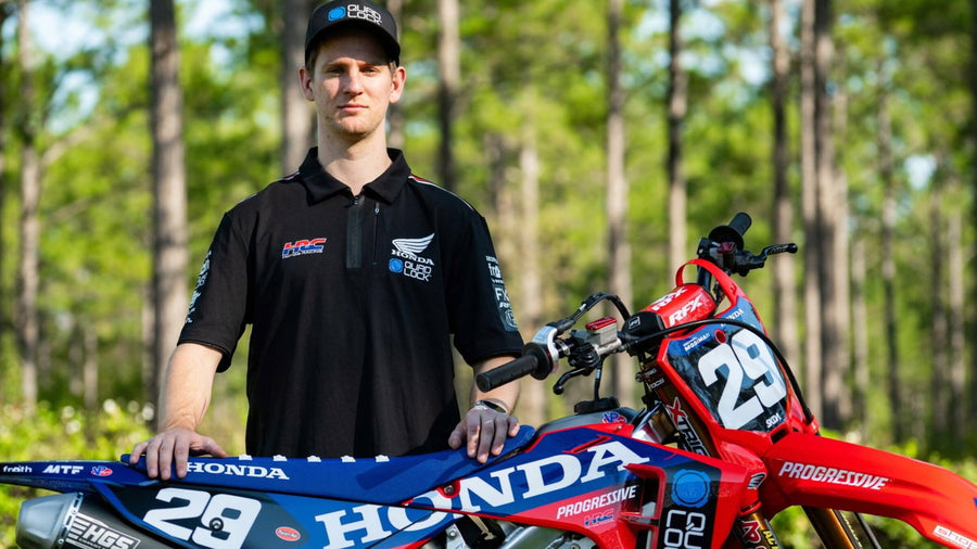 Michael Mosiman joins Quad Lock Honda's 250 team for the 2027 Supercross season.