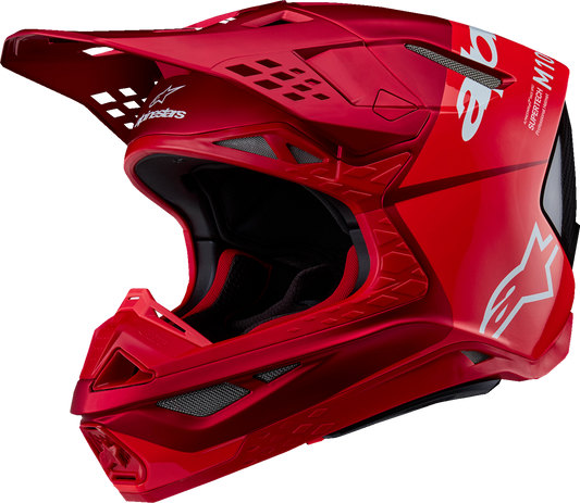 ALPINESTARS Supertech M10 Helmet - Flood - MIPS® - Red Fluo/Red - 2XL 8301023-3003-2X