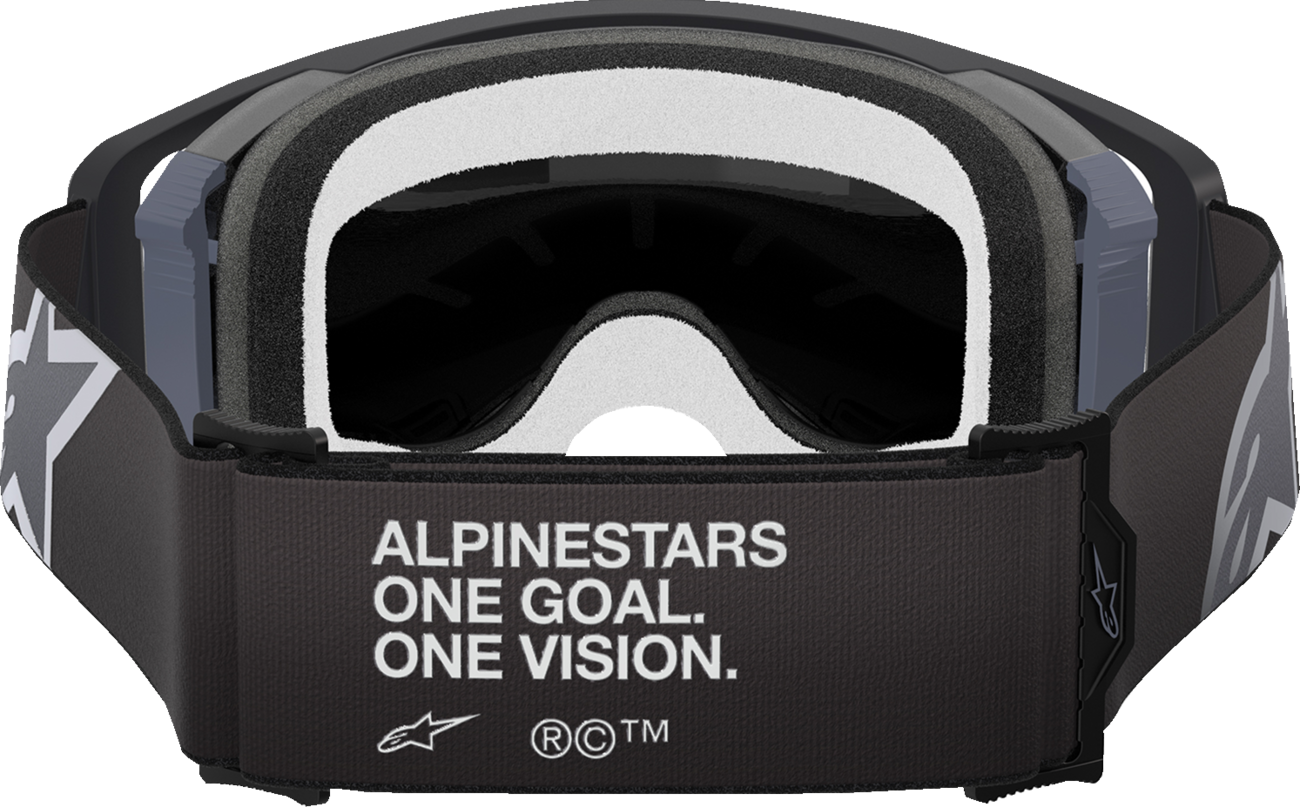 ALPINESTARS GOGGLES Supertech Goggle - Corp - Black - ABS Vision - Gray Mirror Lens 5100325-1513