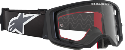 ALPINESTARS GOGGLES Supertech Goggle - Corp - Black/Gray - Clear Lens 5100125-1507