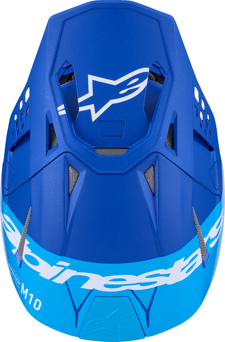 Alpinestars Supertech M10 Helmet – Flood Blue (MIPS®) – Supercross