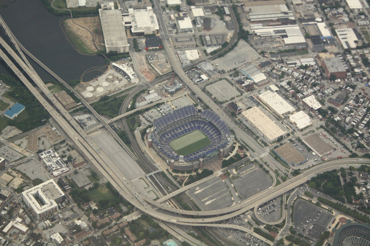 M&T Bank Stadium in Baltimore, Maryland, July 2022