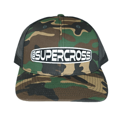 Supercross Snapback Hat| Moto Camo Snapback