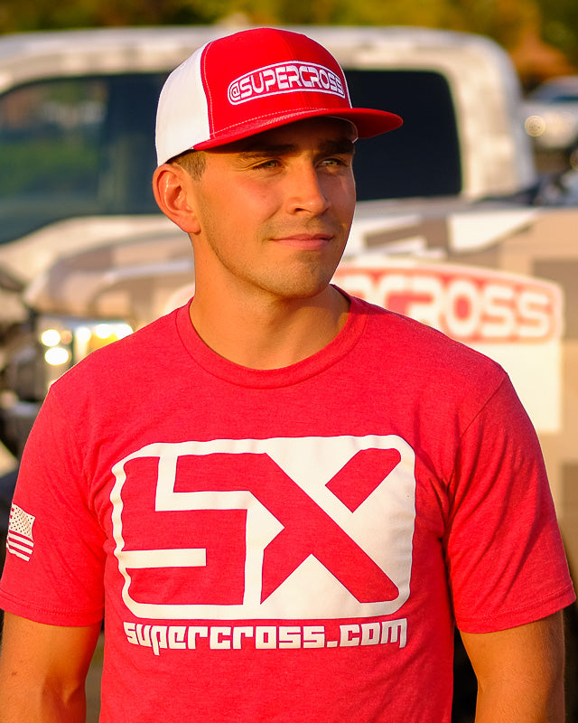 Supercross Snapback Hat | Supercross RED